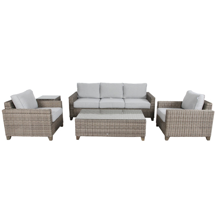 Sophy 3+1+1 Seater Wicker Rattan Outdoor Sofa Set