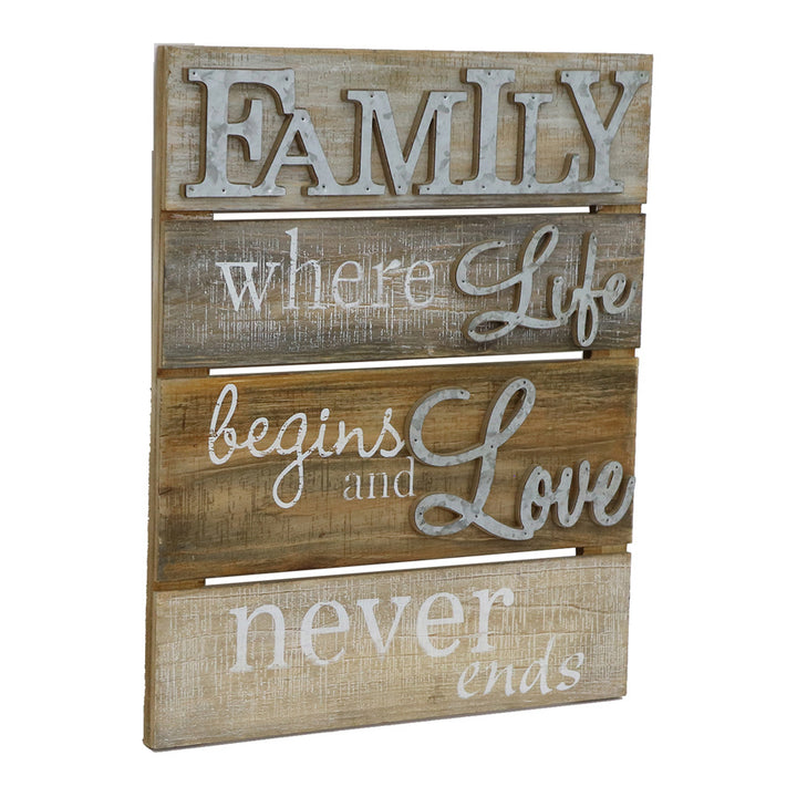 Family Life Wall Accent - Sweet Pea Interiors
