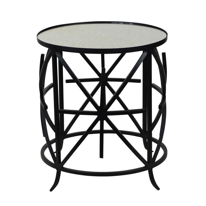 Archer Side Table Black - Sweet Pea Interiors