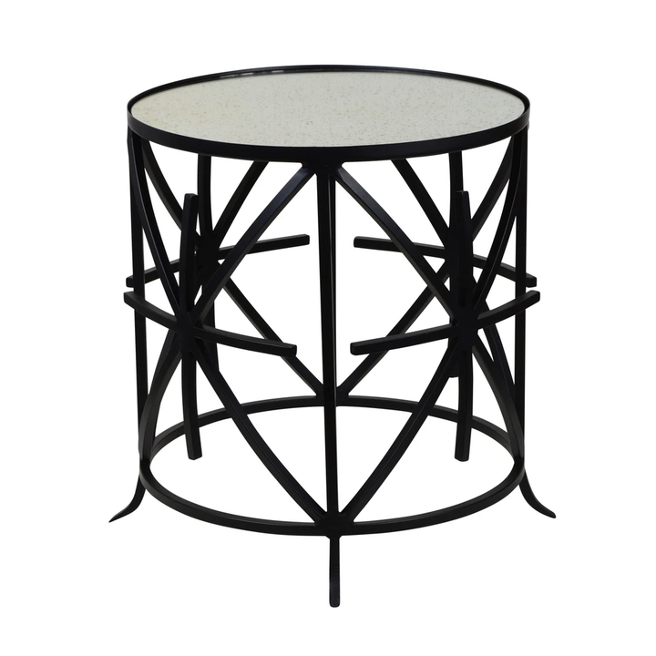 Archer Side Table Black - Sweet Pea Interiors