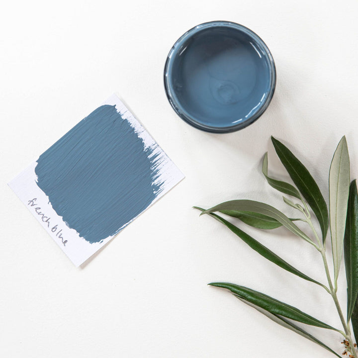 Chalk Finish Paint - French Blue - Sweet Pea Interiors