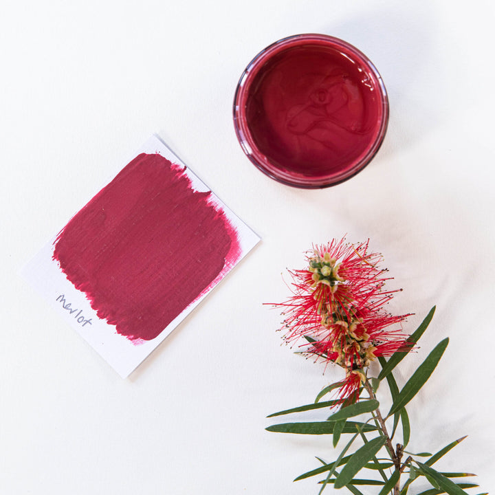 Chalk Finish Paint - Merlot - Sweet Pea Interiors