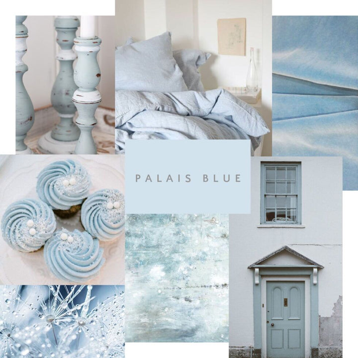 Chalk Finish Paint in Palais Blue - Sweet Pea Interiors